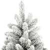 Dirbtinė eglutė su šarnyrinėmis šakomis, 270cm, dengta sniegu