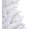 Dirbtinė eglutė su šarnyrinėmis šakomis/stovu, balta, 120cm