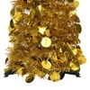 Išskleidžiama dirbtinė Kalėdų eglutė, auksinė, 120cm, PET