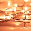 Dirbtinė Kalėdų eglutė su 150 LED lempučių ir sniegu, 120cm