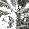Dirbtinė Kalėdų eglutė su 150 LED lempučių ir sniegu, 150cm