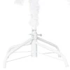 Dirbtinė Kalėdų eglutė su žaisliukais, balta, 180cm, PVC