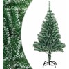 Dirbtinė Kalėdų eglutė su sniegu, žalios spalvos, 120cm