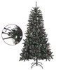 Dirbtinė Kalėdų eglutė su stovu, žalios spalvos, 180cm, PVC