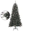Dirbtinė Kalėdų eglutė su stovu, žalios spalvos, 240cm, PVC