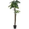 Dirbtinė monstera su vazonu, 170 cm, žalia