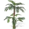 Dirbtinis paprastasis cikas su vazonu, žalias, 150 cm