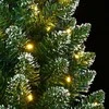 Dirbtinė siaura Kalėdų eglutė, 150 LED, 120cm