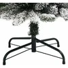 Dirbtinė siaura Kalėdų eglutė su sniegu, 120cm, PVC ir PE
