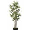 Dirbtinis bambukas, žalios spalvos, 120cm, 552 lapai