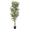 Dirbtinis bambukas, žalios spalvos, 180cm, 1104 lapai