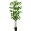 Dirbtinis bambukas, žalios spalvos, 80cm, 240 lapai