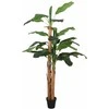 Dirbtinis bananmedis, žalios spalvos, 120cm, 9 lapai