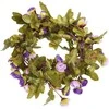 Gėlių girliandos, 6vnt., šviesiai violetinės, 215cm
