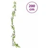Gėlių girliandos, 6vnt., violetinės spalvos, 200cm