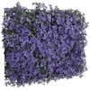 Dirbtinių lapų tvoros, 24vnt., violetinės, 40x60cm