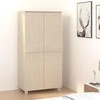Drabužių spinta HAMAR, medaus ruda, 89x50x180cm, pušis