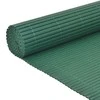 Dvipusė sodo tvora, žalia, 90x300cm, PVC