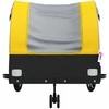 Dviračio priekaba, juodos ir geltonos spalvos, 45kg, geležis