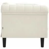 Dvivietė sofa, kreminės spalvos, aksomas