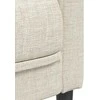 Dvivietė sofa, linas