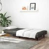 Dvivietė sofa-lova, pilkos spalvos, dirbtinė oda