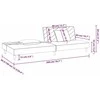 Dvivietė sofa-lova su dvejomis pagalvėmis, rožinė, aksomas