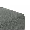 Dvivietė sofa-lova su dvejomis pagalvėmis, pilka, audinys