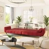 Dvivietė sofa-lova su dvejomis pagalvėmis, vyno, aksomas