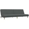 Dvivietė sofa-lova, šviesiai pilkos spalvos, audinys