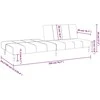Dvivietė sofa-lova, šviesiai pilkos spalvos, aksomas