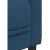 Dvivietė sofa, mėlynos spalvos, audinys