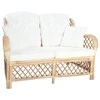 Dvivietė sofa, ratanas