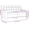 Dvivietė sofa, raudonojo vyno spalvos, 140cm, aksomas