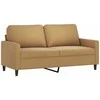 Dvivietė sofa, rudos spalvos, 140cm, aksomas