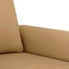 Dvivietė sofa, rudos spalvos, 140cm, aksomas