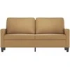 Dvivietė sofa, rudos spalvos, 140cm, aksomas