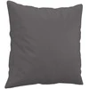 Dvivietė sofa su pagalvėlėmis, pilka, 140cm, dirbtinė oda