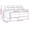 Dvivietė sofa su pagalvėlėmis, raudonojo vyno, 140cm, aksomas