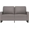 Dvivietė sofa, taupe spalvos, 120cm, audinys