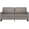 Dvivietė sofa, taupe spalvos, 140cm, audinys
