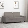 Dvivietė sofa, taupe spalvos, 140cm, audinys