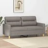 Dvivietė sofa, taupe spalvos, 140cm, audinys