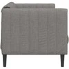 Dvivietė sofa, taupe spalvos, audinys