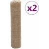 Džiuto ritiniai, 2vnt., 0,5x50m, 100% džiutas, 200g/m²