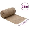 Džiuto ritinys, 0,25x25m, 100% džiutas, 200 g/m²