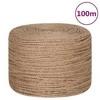 Džiuto virvė, 100m ilgio, 8mm storio