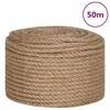 Džiuto virvė, 50m ilgio, 12mm storio