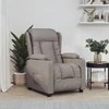 Fotelis Elektrinis atlošiamas krėslas, taupe spalvos, audinys