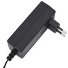 Elektrinis masažinis krėslas, rudos spalvos, audinys